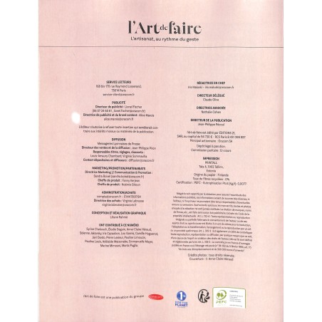 L'ART DE FAIRE