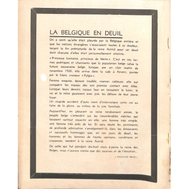 MAGAZINE BELGE