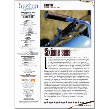 Kustom garage |Premier Numéro