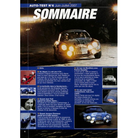 TEST Auto |Premier Numéro