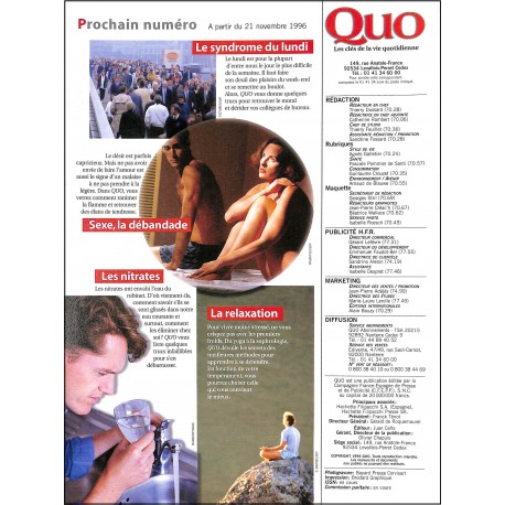 Quo |Premier Numéro