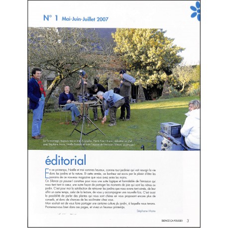 silence, ça pousse! |Premier Numéro