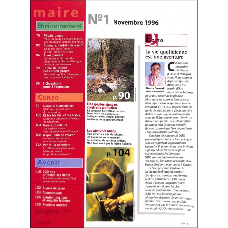 Quo |Premier Numéro