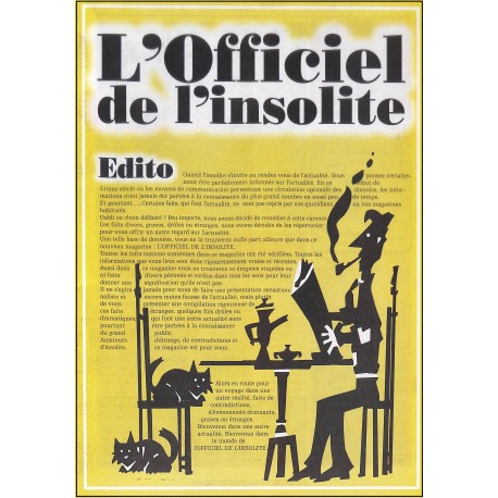 L'Officiel de l'insolite |Premier Numéro