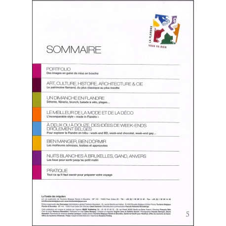 LA FLANDRE des irréguliers |Premier Numéro