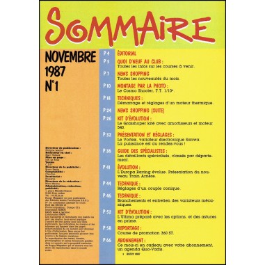 BUGGY MAGAZINE |Premier Numéro