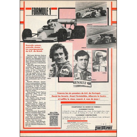 Stars Loto Sports |Premier Numéro