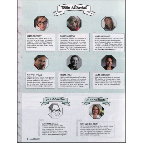 Esprit Beauté |Premier Numéro