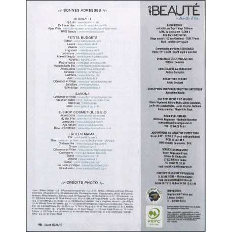 Esprit Beauté |Premier Numéro
