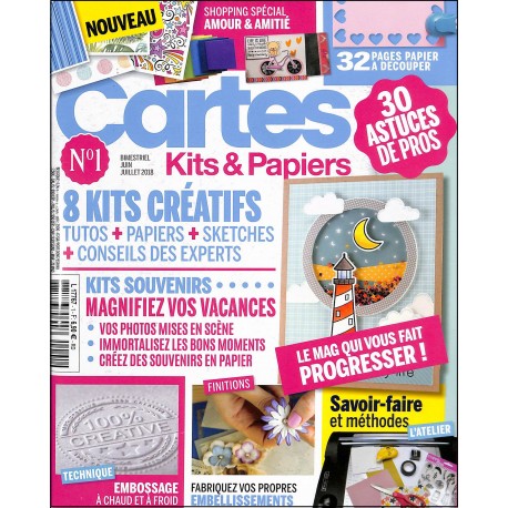 Cartes Kits & Papiers |Premier Numéro