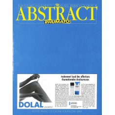 ABSTRACT Rhumato |Premier Numéro