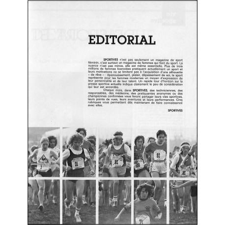 SPORTIVES |Premier Numéro