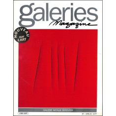 Galeries magazine |Premier Numéro