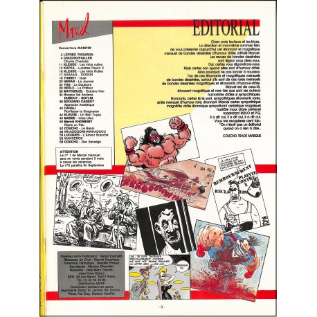 Marcel |Premier Numéro