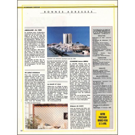 DE PARTICULIER A PARTICULIER |Premier Numéro