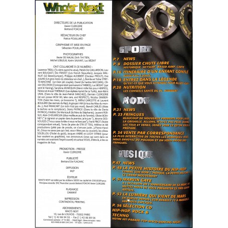 WHO'S NEXT |Premier Numéro