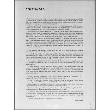 VOTRE CIEL |Premier Numéro