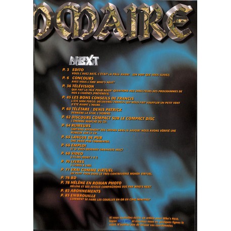 WHO'S NEXT |Premier Numéro