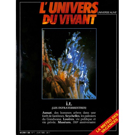 L'UNIVERS DU VIVANT |Premier Numéro