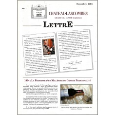CHATEAU-LASCOMBES |Premier Numéro