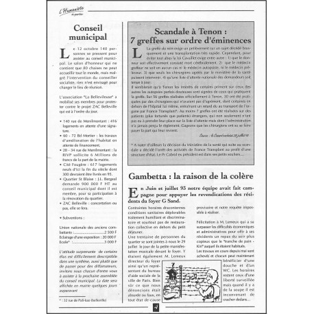 L'Humaniste du quartier |Premier Numéro