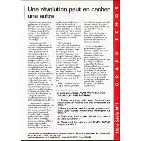 GRAPH ECHOS |Premier Numéro