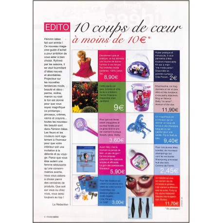 Féminin idées |Premier Numéro