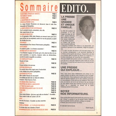 CRIMES |Premier Numéro