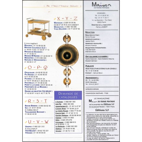 Maison de Femme Pratique |Premier Numéro