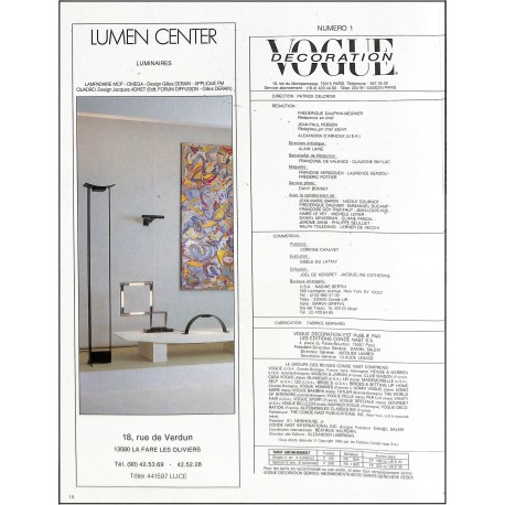 VOGUE DECORATION |Premier Numéro