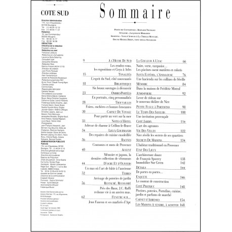 COTÉ SUD |Premier Numéro