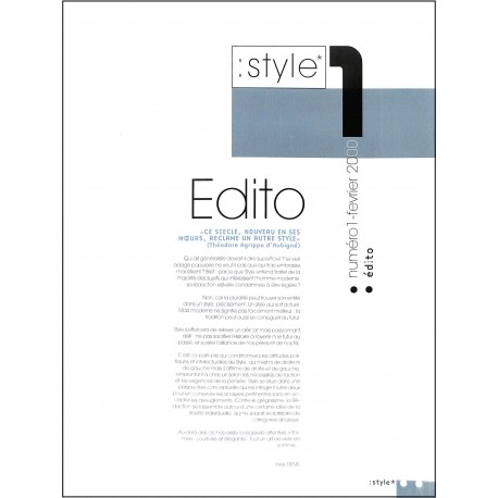 Style |Premier Numéro