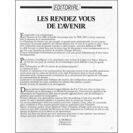 BusiteL |Premier Numéro