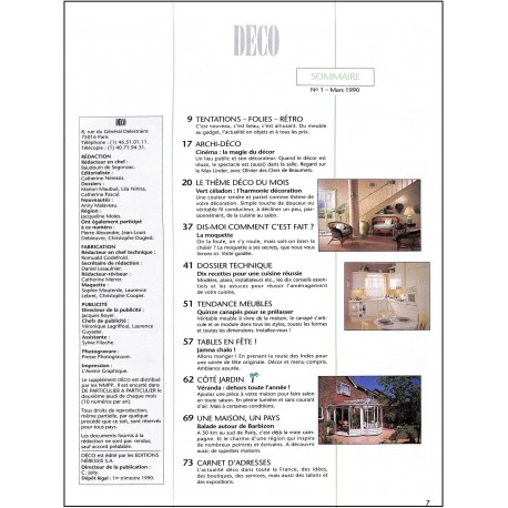 DÉCO |Premier Numéro
