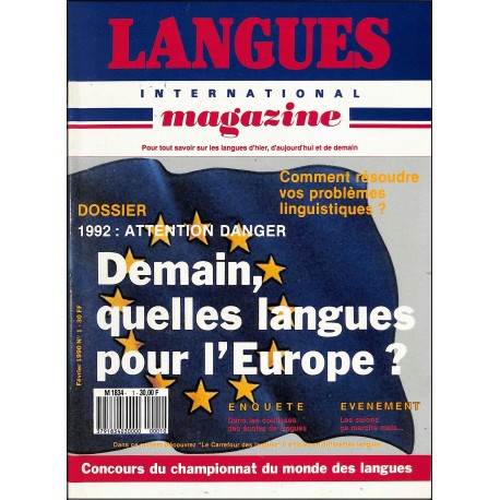 Langues International magazine |Premier Numéro