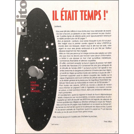 Infos du monde |Premier Numéro