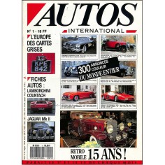 AUTOS INTERNATIONAL |Premier Numéro
