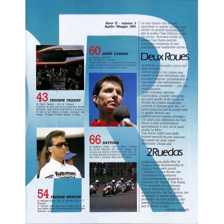 Deux Roues |Premier Numéro