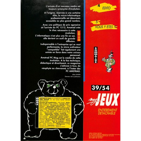 AMSTARD PC mag |Premier Numéro