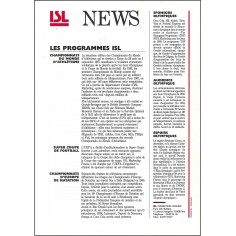 ISL LA LETTRE |Premier Numéro 2