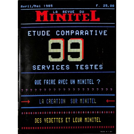 La revue du Minitel |Premier Numéro