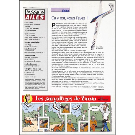 Passion'Ailes |Premier Numéro
