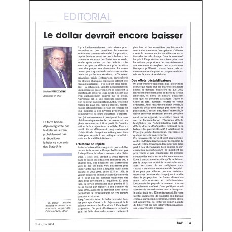 BANQUE & FINANCE |Premier Numéro