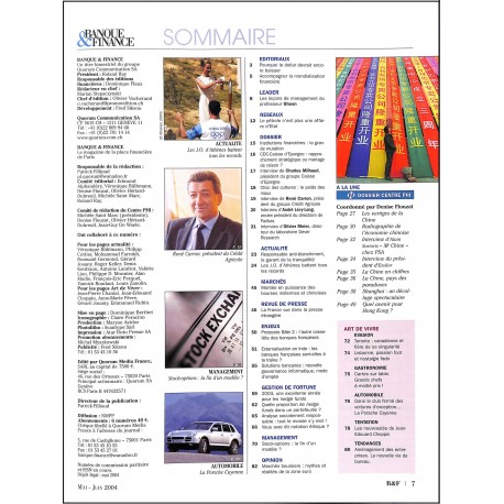 BANQUE & FINANCE |Premier Numéro