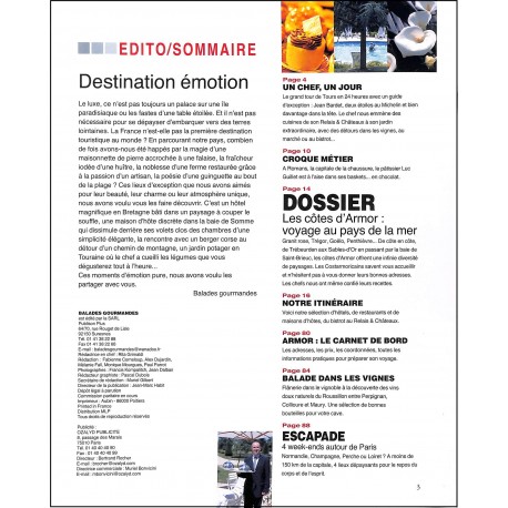 BALADES GOURMANDES |Premier Numéro