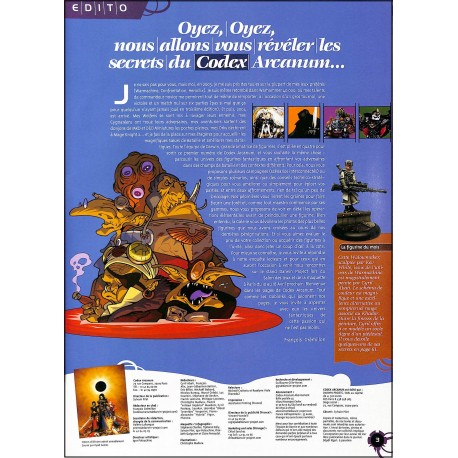 Codex Arcanum |Premier Numéro