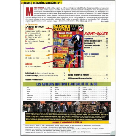 BANDES DESSINÉES MAGAZINE |Premier Numéro