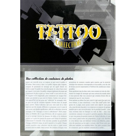 TATTOO Collection |Premier Numéro
