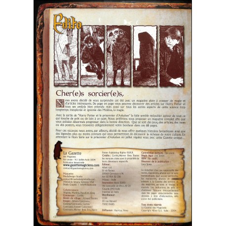 La Gazette des Magiciens |Premier Numéro