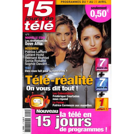 15 Jours de télé |Premier Numéro